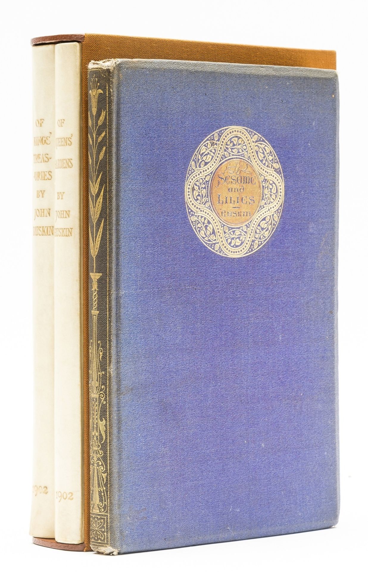 Ruskin (John) Of Queens' Garden; Of King's Treasuries, Ballantyne Press for George Allen, 1902; …