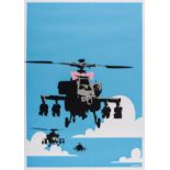 Banksy (b.1974) Happy Choppers