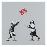 Banksy (b.1974) No Ball Games (Grey)