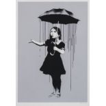 Banksy (b.1974) NOLA (Grey Rain)