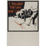 Banksy (b.1974) I Fought the Law (large sheet variant)