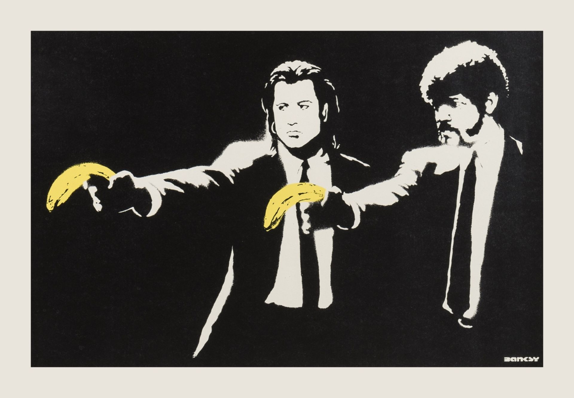 Banksy (b.1974) Pulp Fiction