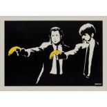 Banksy (b.1974) Pulp Fiction