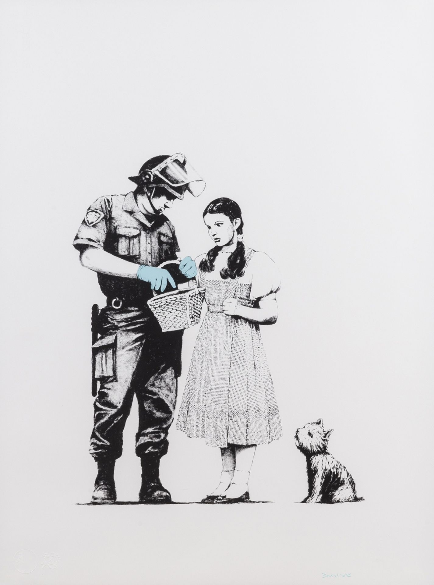 Banksy (b.1974) Stop and Search