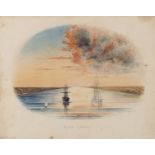 Mediterranean.- Suez Canal.- Rees (W.) Collection of 15 original studies from a voyage of the …