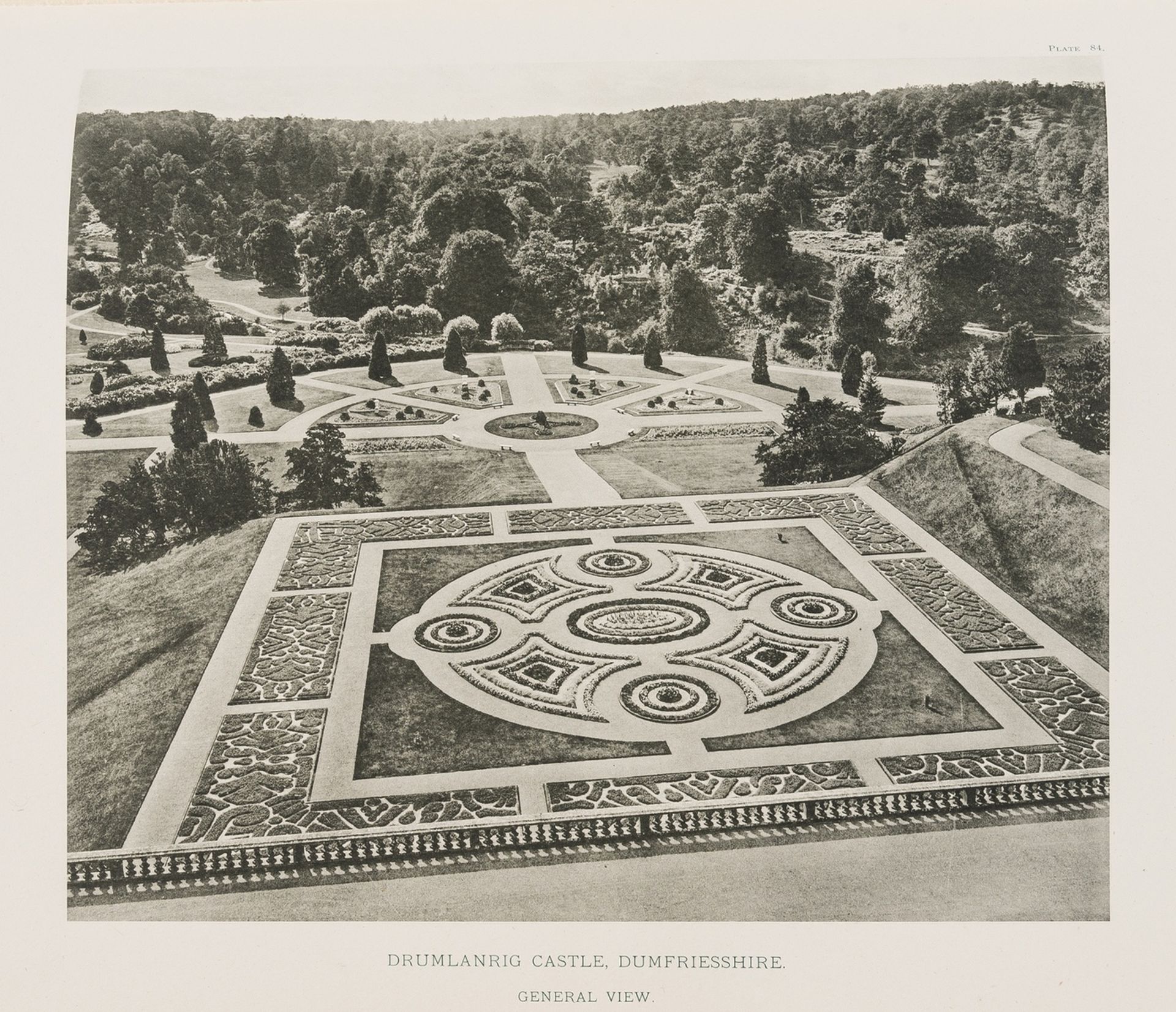 Gardens.- Triggs (H. Inigo) Formal Gardens in England and Scotland, with illuminated presentation …