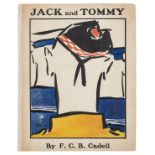 Cadell (F.C.B.) Jack and Tommy, 20 tipped-in colour plates, signed presentation inscription from …