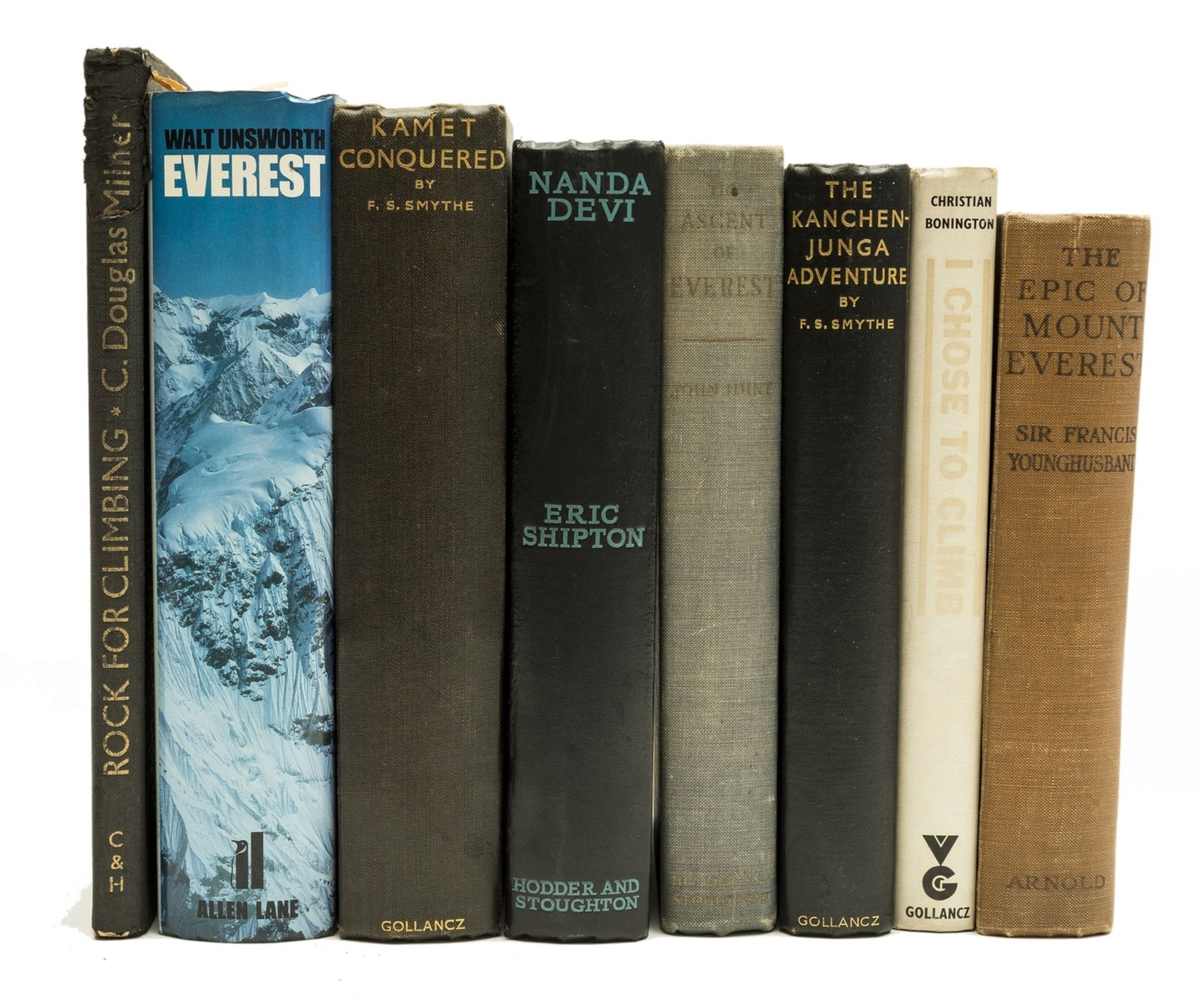 Mountaineering.- Shipton (Eric) Nanda Devi, first edition, original cloth, 1936 & others (8)