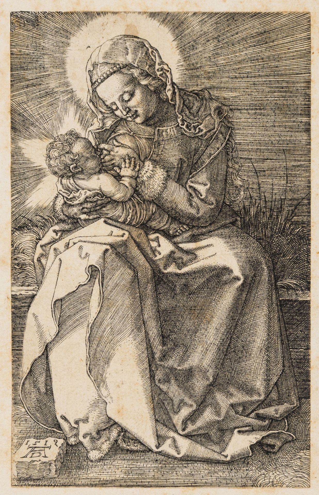 Albrecht Dürer (1471-1528) The Virgin Nursing the Child