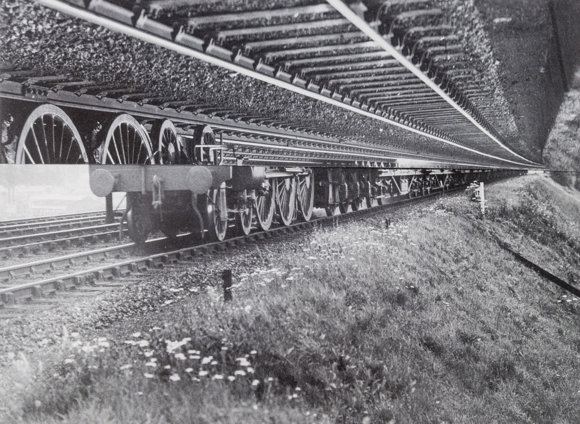 John Stezaker (b.1949) Lost Tracks II