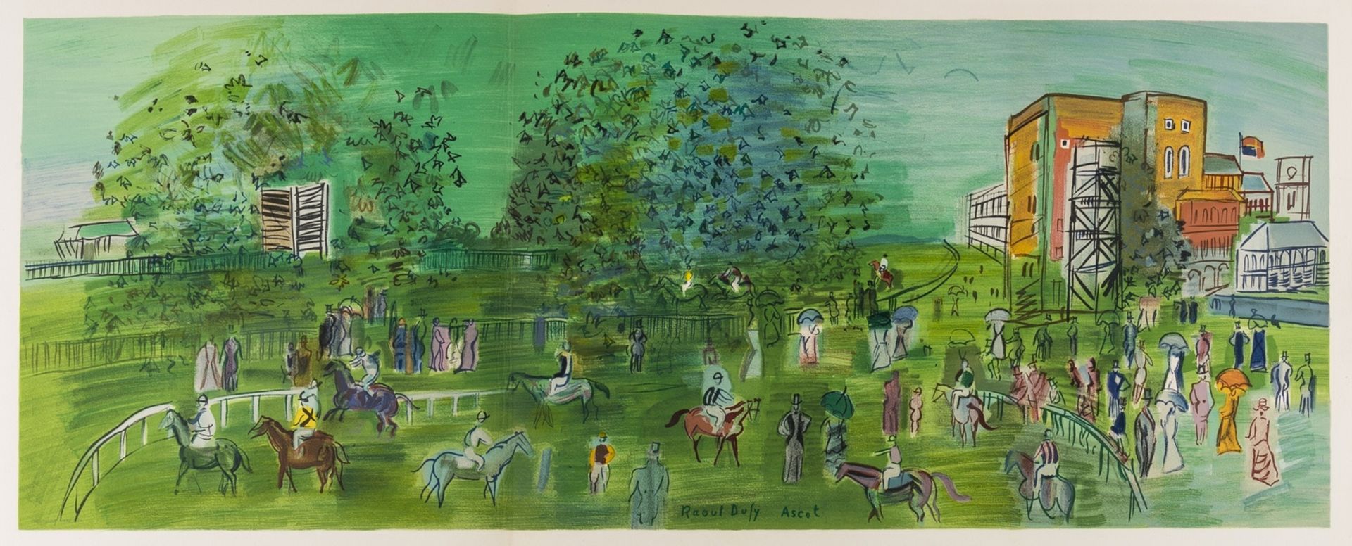 Raoul Dufy (1877-1953) Ascot