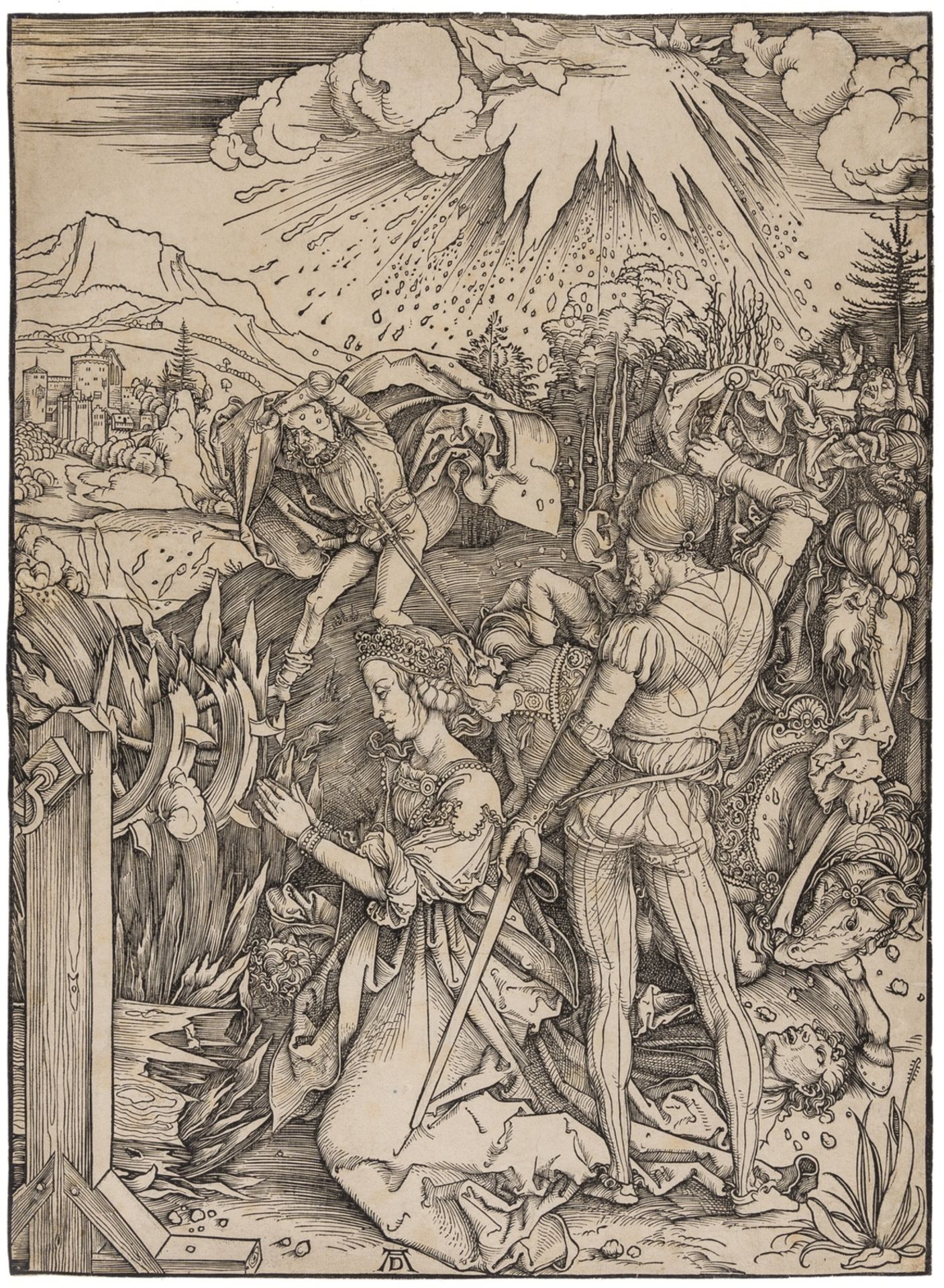 Albrecht Dürer (1471-1528) The Martyrdom of Saint Catherine