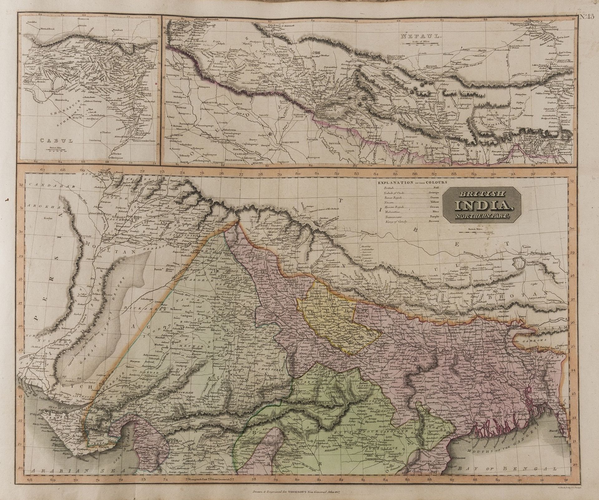 Atlases.- Thomson (John) [A new general atlas, consisting of a series of geographical designs, on … - Image 6 of 7