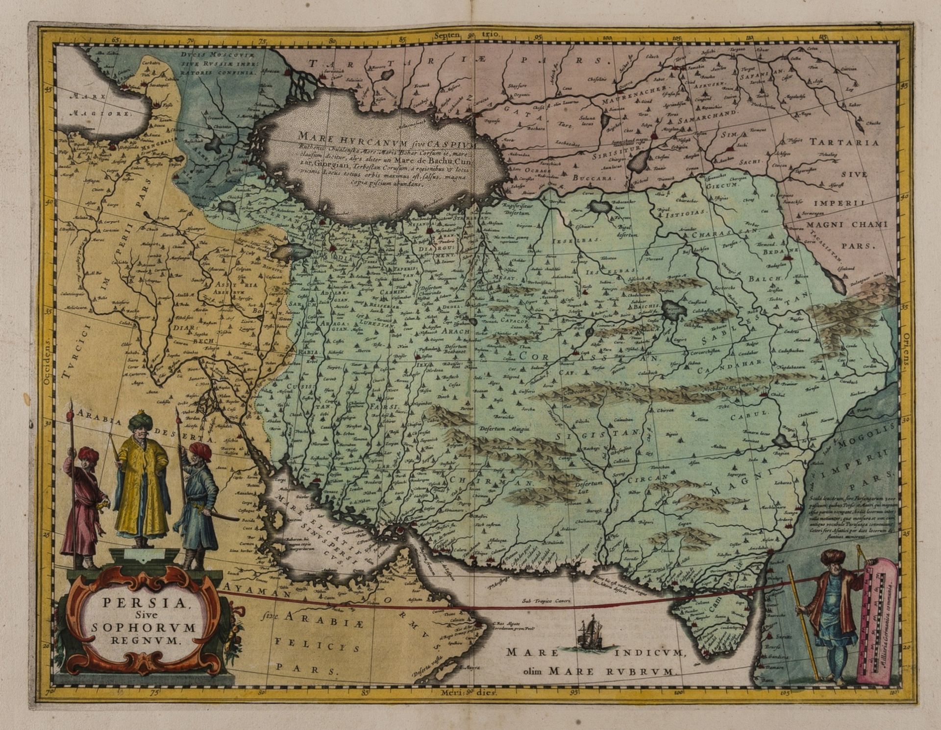 Middle East.- Jansson (Jan) Persia, Sive Sophorum Regnum, [c. 1650].