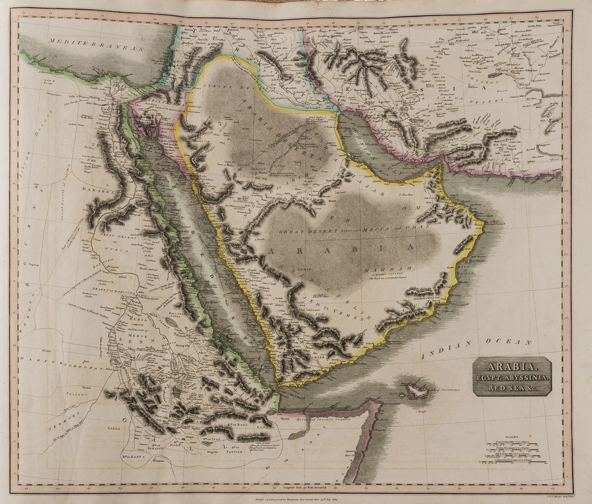 Atlases.- Thomson (John) [A new general atlas, consisting of a series of geographical designs, on … - Image 3 of 7