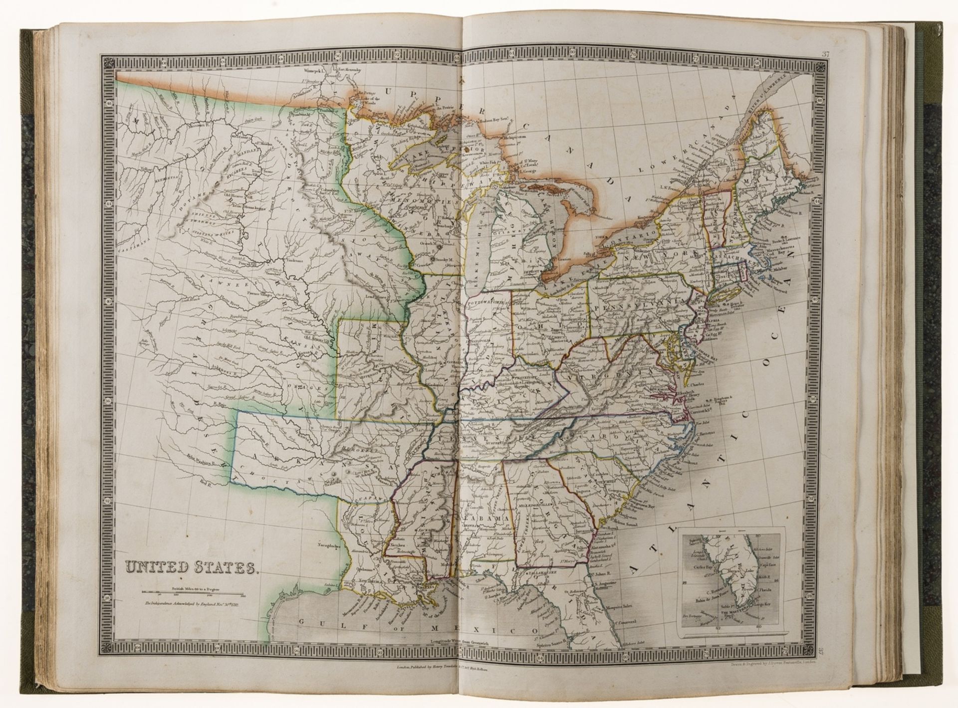 Atlases.- World.- Teesdale (Henry) A New General Atlas of the World, 1836.