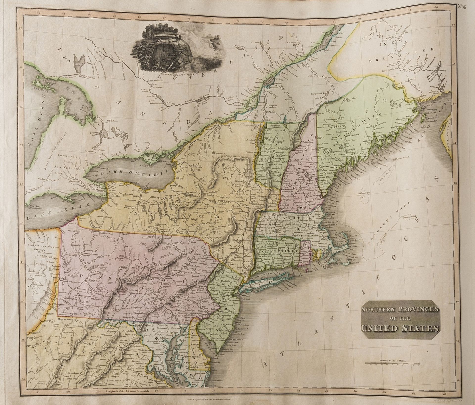 Atlases.- Thomson (John) [A new general atlas, consisting of a series of geographical designs, on … - Image 2 of 7