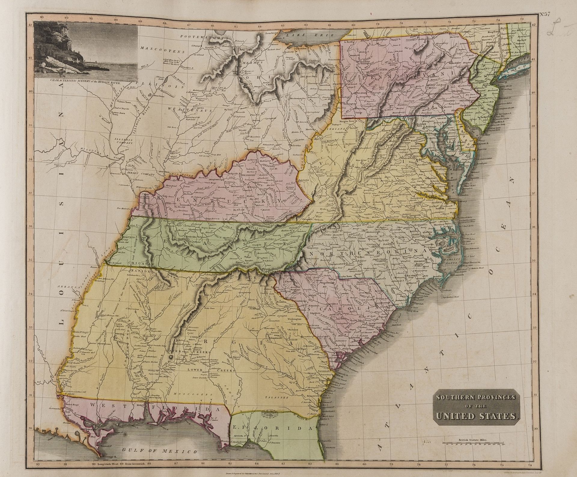 Atlases.- Thomson (John) [A new general atlas, consisting of a series of geographical designs, on …