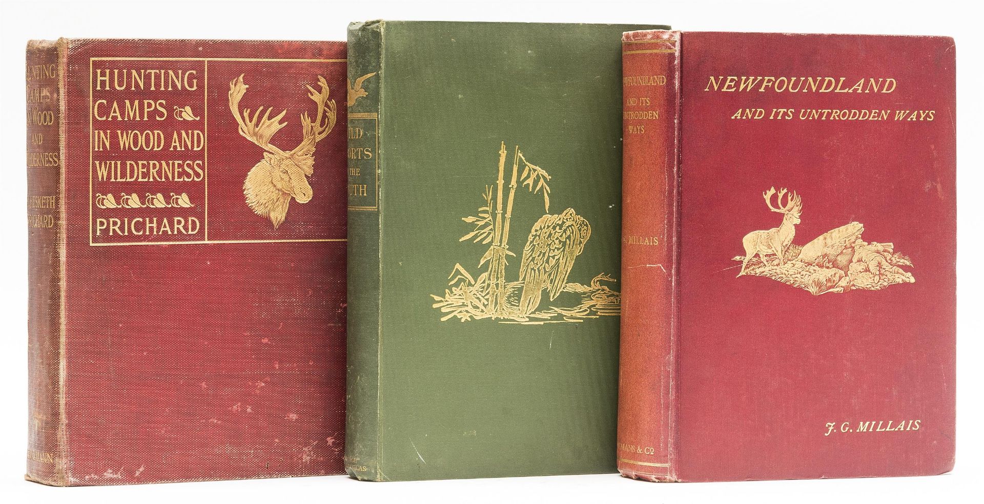 Sporting Millais John Guille Newfoundland and its Untrodden Ways first edition original cloth...