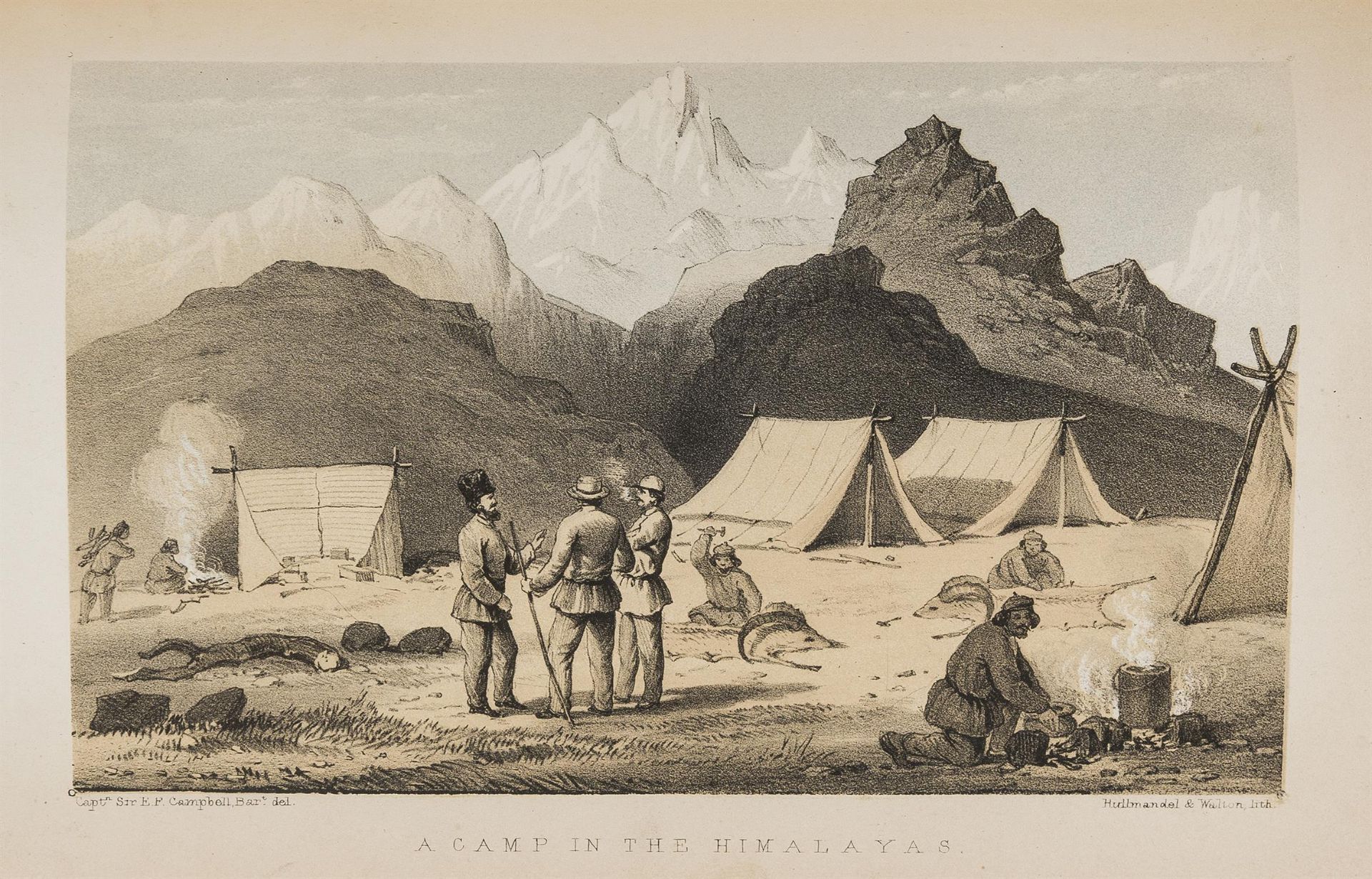 Sporting Markham Col Frederick Shooting in the Himalayas first edition 1854