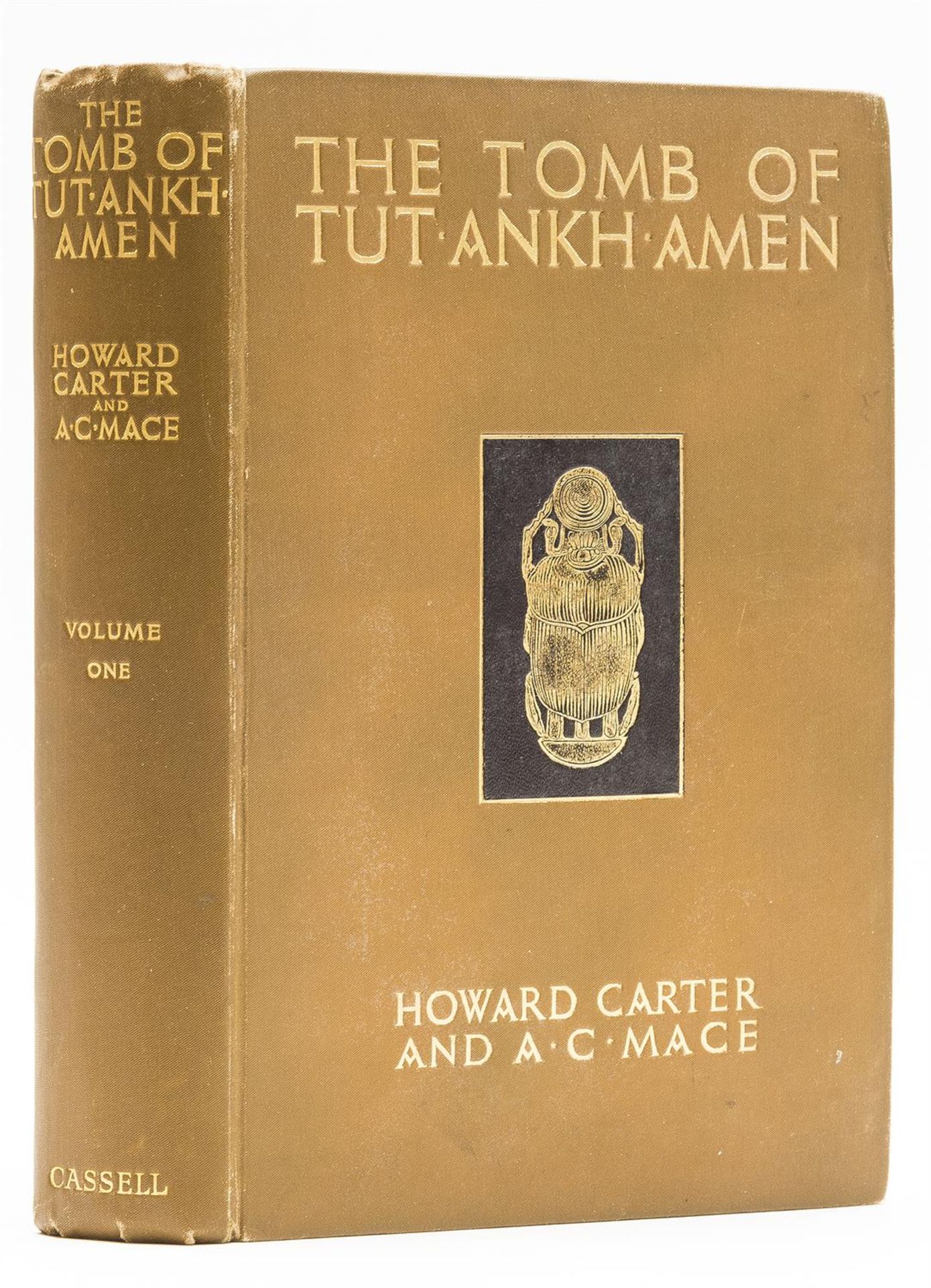 Egypt Carter Howard & A C Mace The Tomb of Tutankhamen vol 1 only of 3 first edition...