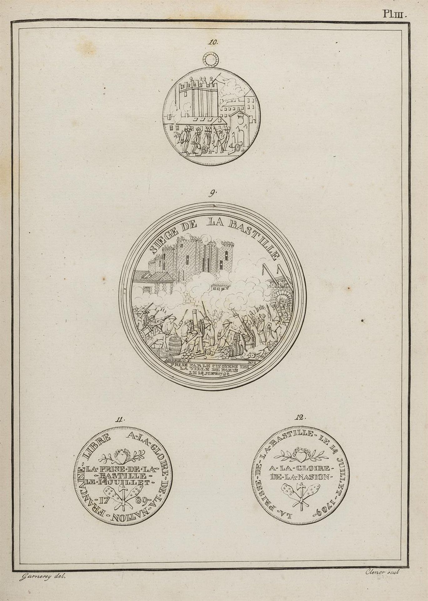 Numismatics Millin A L Histoire Métallique de la Révolution Français Paris 1806