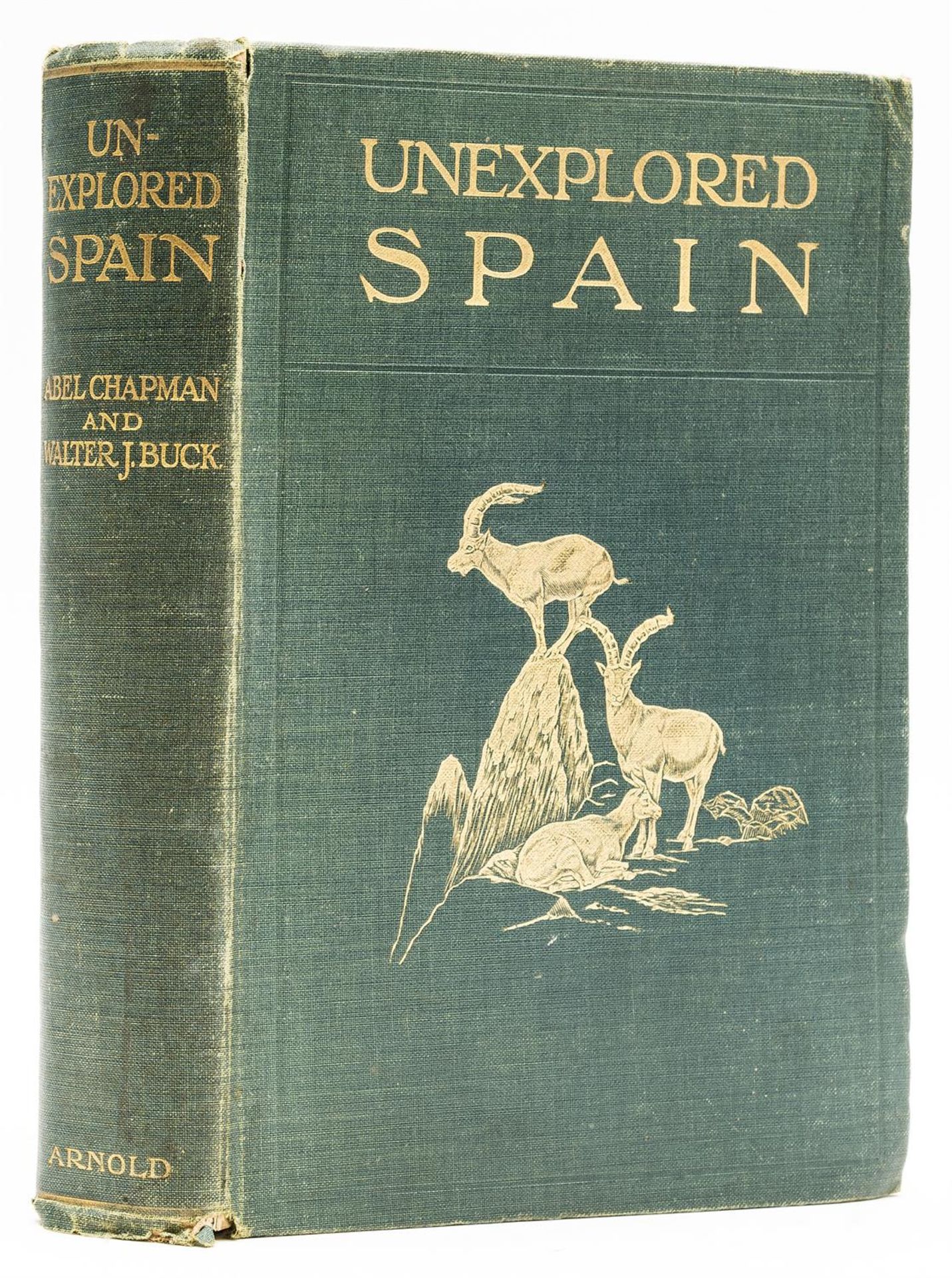 Sporting Chapman Abel & Walter JBuck Unexplored Spain first edition with ALs...