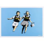 Banksy (b.1974) Jack and Jill (Police Kids) (Signed)