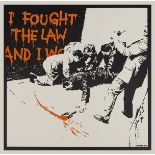 Banksy (b.1974) I Fought the Law