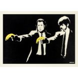 Banksy (b.1974) Pulp Fiction