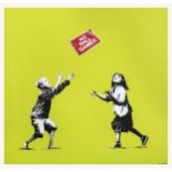 Banksy (b.1974) No Ball Games (Green) (Signed)