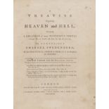 Swedenborg (Emanuel) A Treatise concerning Heaven and Hell, first English edition, James Phillips, …