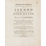 Townley (James) A sermon preach'd before the...Lord Mayor the aldermen...Being the Anniversary Day …