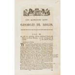 Postal history.- An Act for granting certain additional rates and duties in Great Britain, on the …