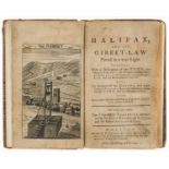 Early form of Guillotine.- [Midgley (Samuel)] Halifax, and its Gibbet-Law placed in a true Light, …