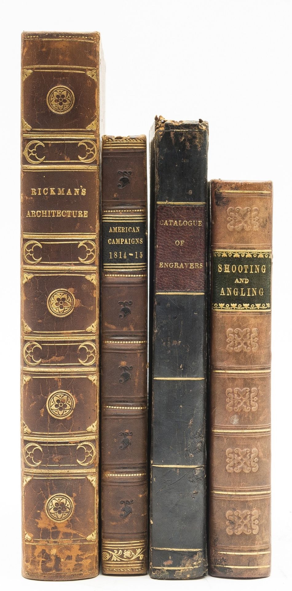 Bindings.- Walpole (Horace) A Catalogue of Engravers, 1794; and others (4)