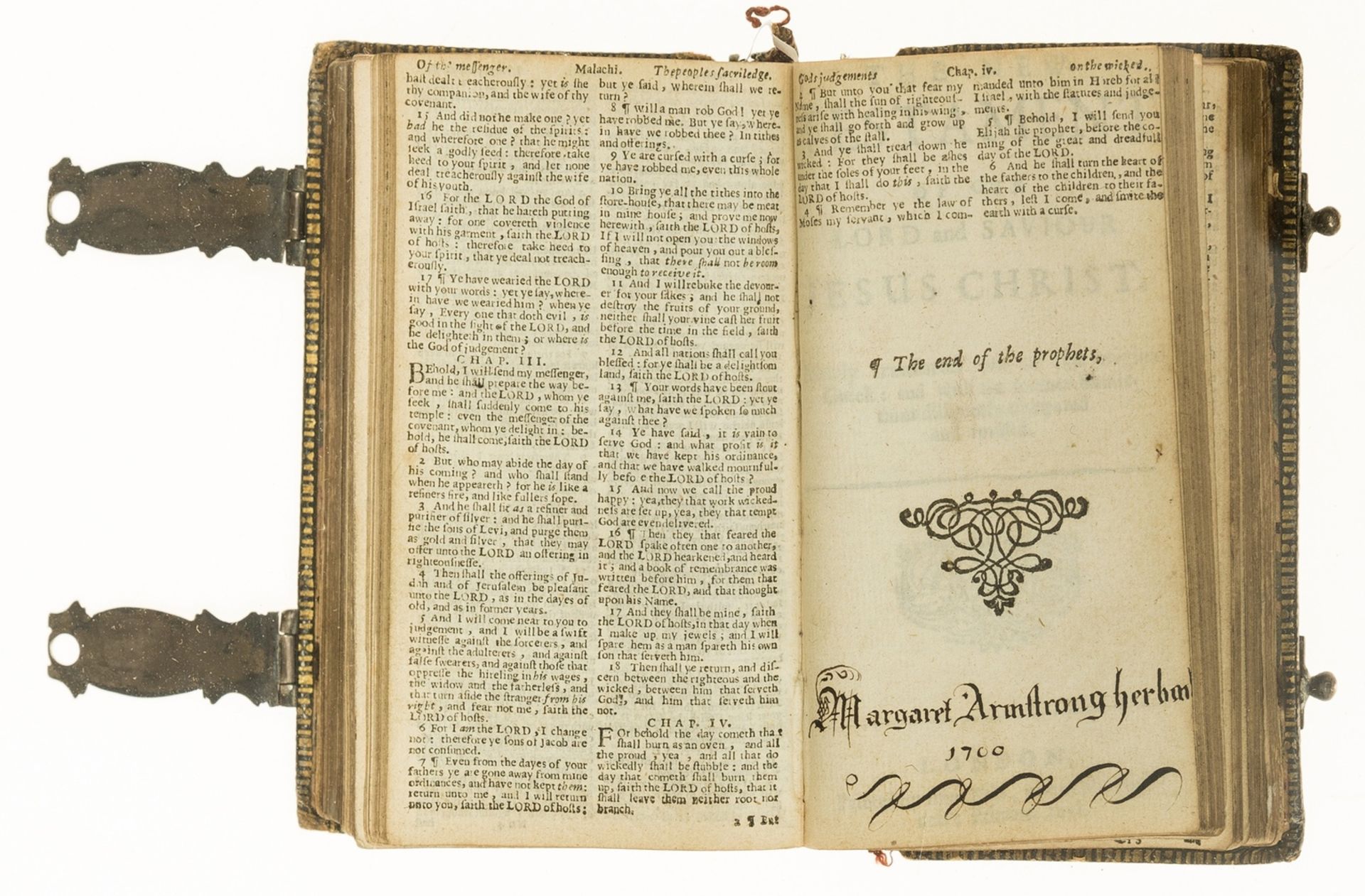 Bible, English.- Holy Bible (The) Containing the Old Testament and the New, John Field, 1658. - Image 2 of 2