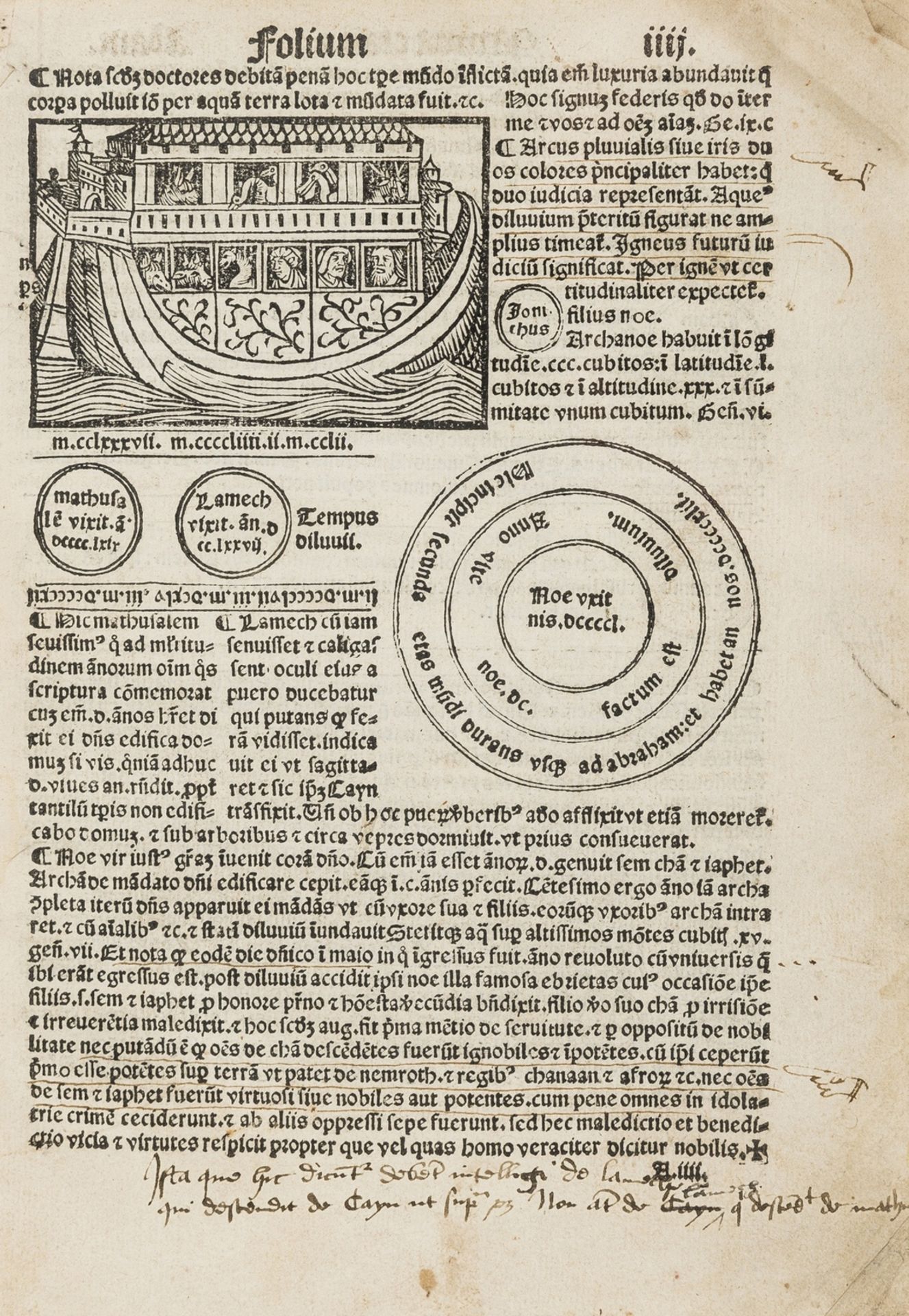 World chronicle.- Rolewinck (Werner) Fasciculus temporum, [Paris], [Jean Petit], [1512].