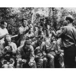 Sixteen astronauts take part in tropic survival training in the Canal Zone, Panama, June 1963, …