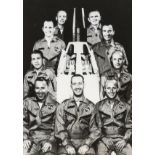 Gemini.- A group of studies of astronauts including Schirra, Shepard, Lovell, Borman, McDivitt …