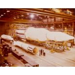 ** Rockets.- The Saturn C-1, Redstone / Mercury and Juno rockets at Huntsville, Alabama, February