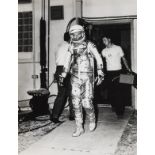 Gemini.- A group of studies of astronauts including Aldrin, Cernan, Grissom, 1960, vintage …