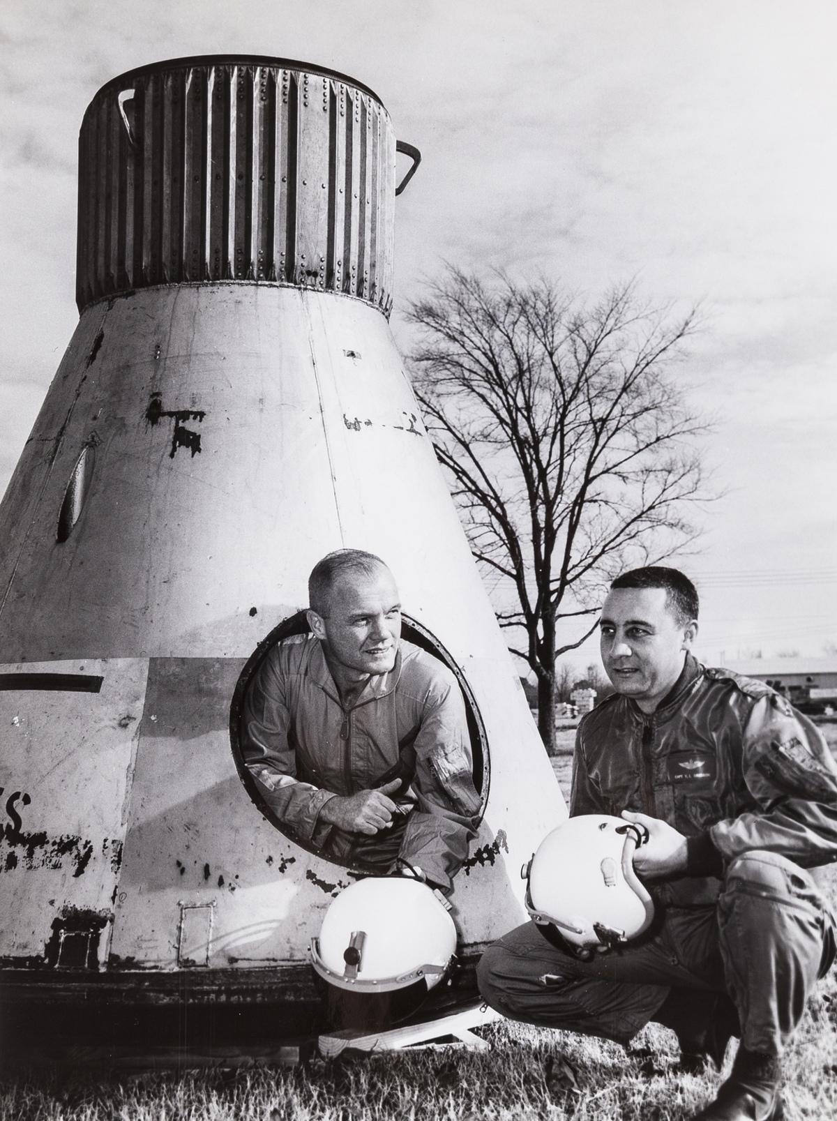 Mercury Astronauts.- The Mercury Seven, c.1959-62, vintage gelatin silver prints (16)