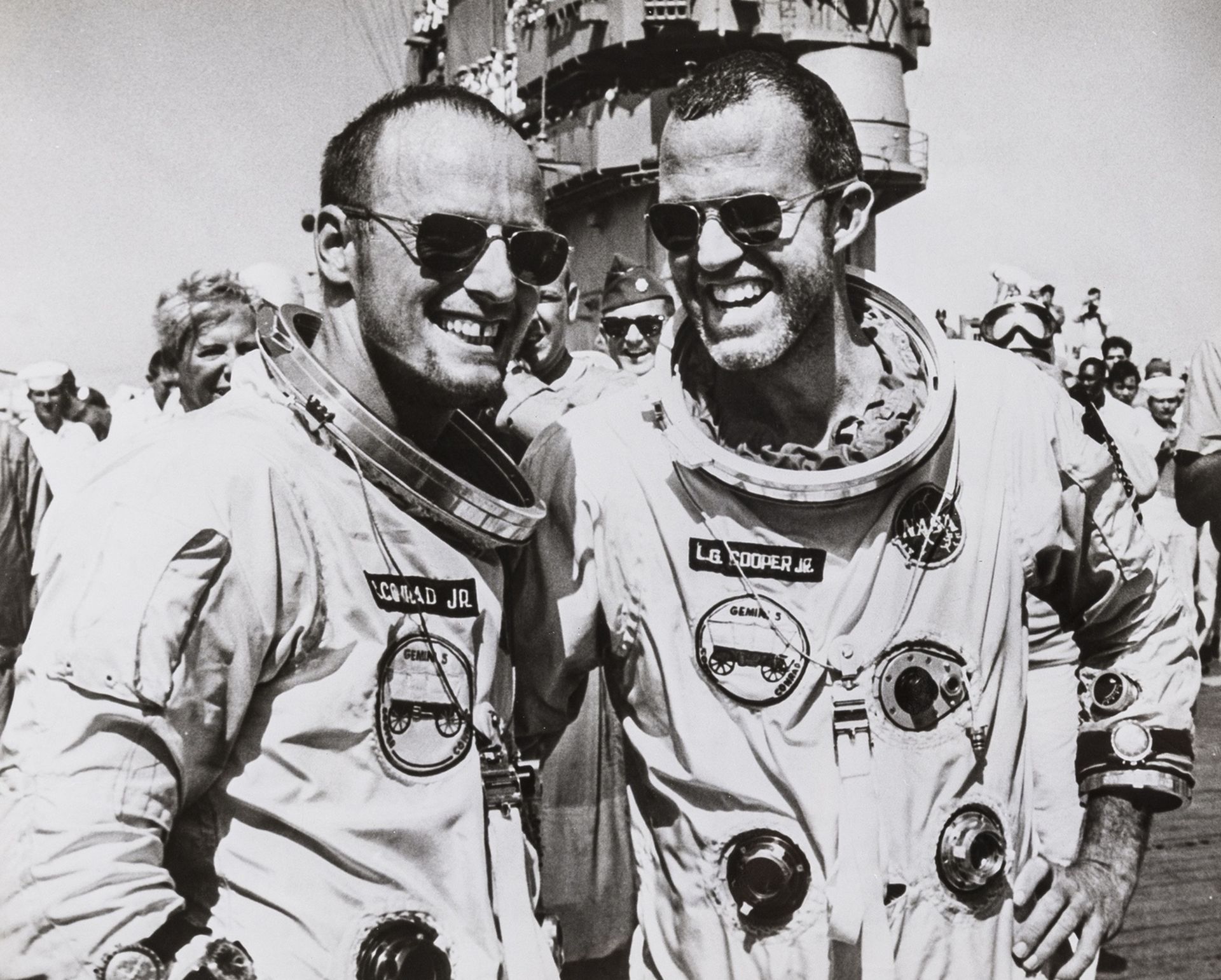 Gemini Astronauts.- A varied group including portraits of Thomas Stafford, Eugene Cernan, Russell …