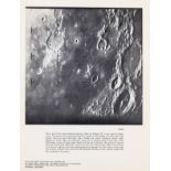 Moon.- Views from Ranger VII, 31 July 1964; Views from Ranger IX, 24 March 1965, vintage …