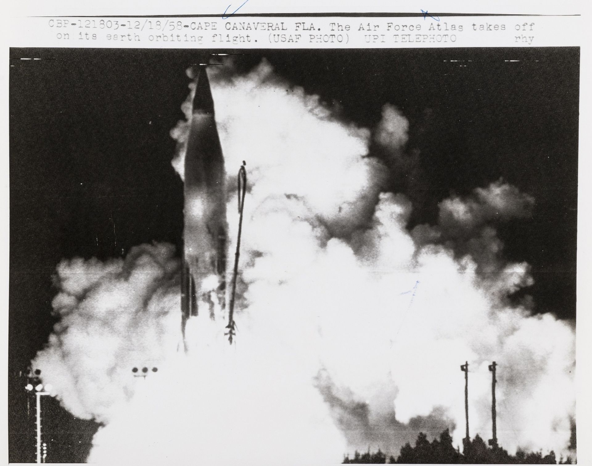 Rockets and Missiles.- A varied group of Rockets and Missiles, c.1957-63, vintage gelatin silver …