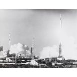 Rockets and Missiles.- A varied group of rockets and missiles, c.1964-66, vintage gelatin silver …