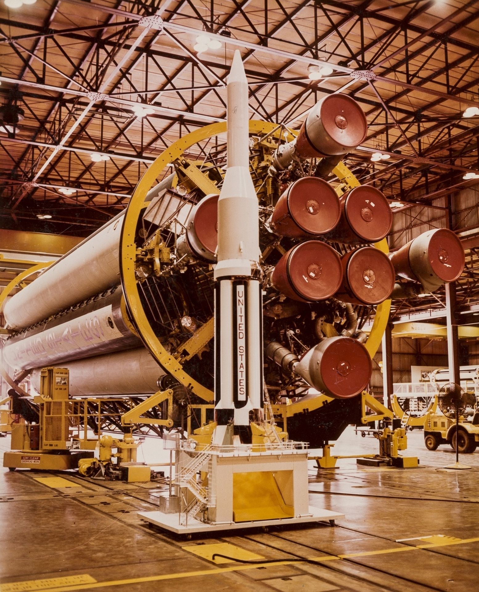 ** Rockets.- The Saturn C-1, Redstone / Mercury and Juno rockets at Huntsville, Alabama, February - Image 2 of 2