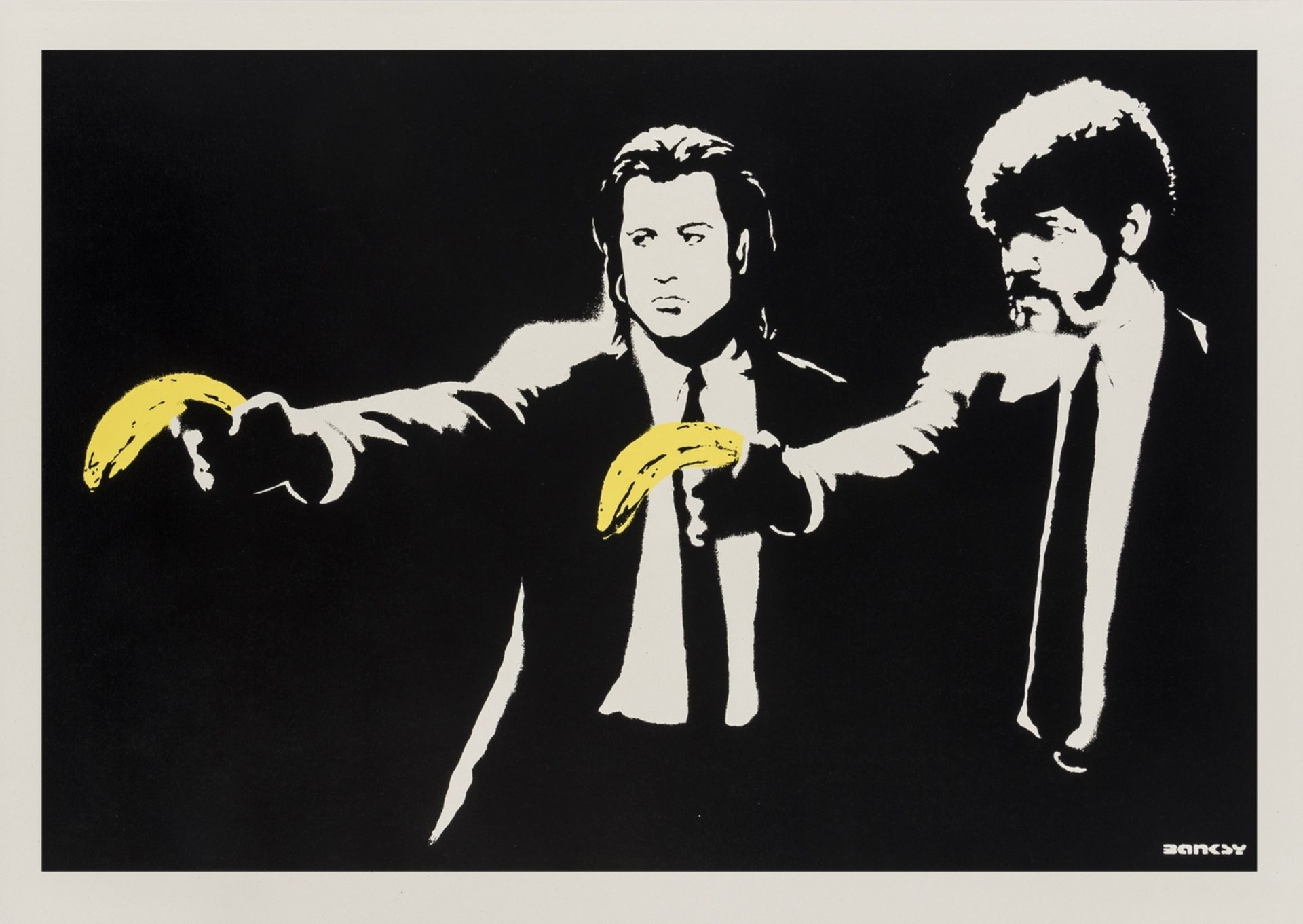 Banksy (b.1974) Pulp Fiction