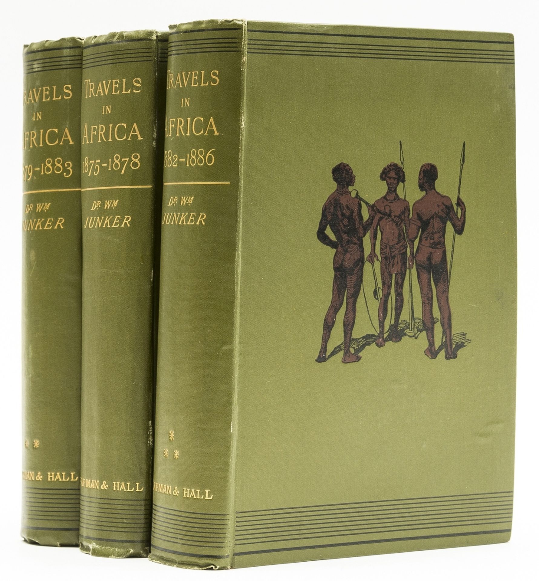 Africa.- Junker (Dr. Wilhelm) Travels in Africa during the years 1875-1878 [1878-1883; …